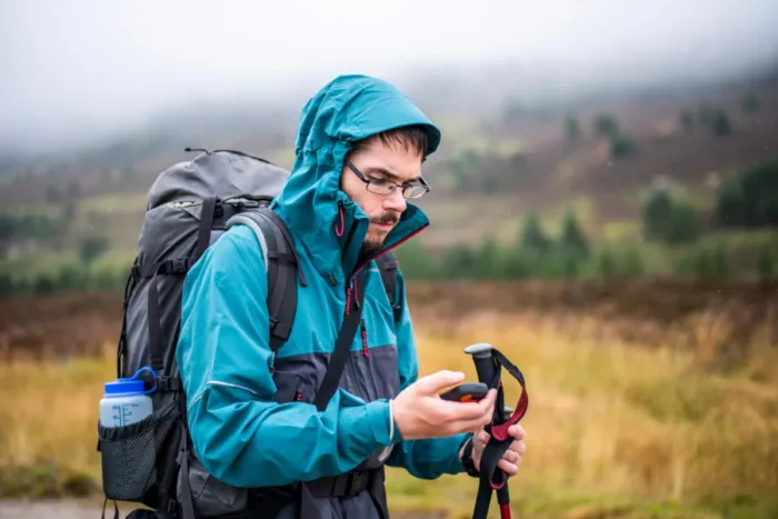 Navigation for hiking
