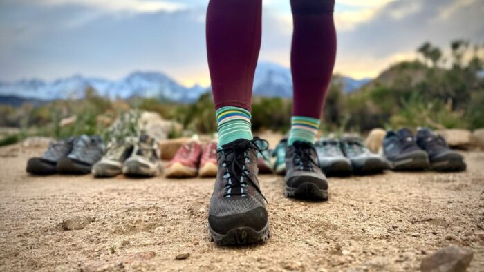 footwear for hiking